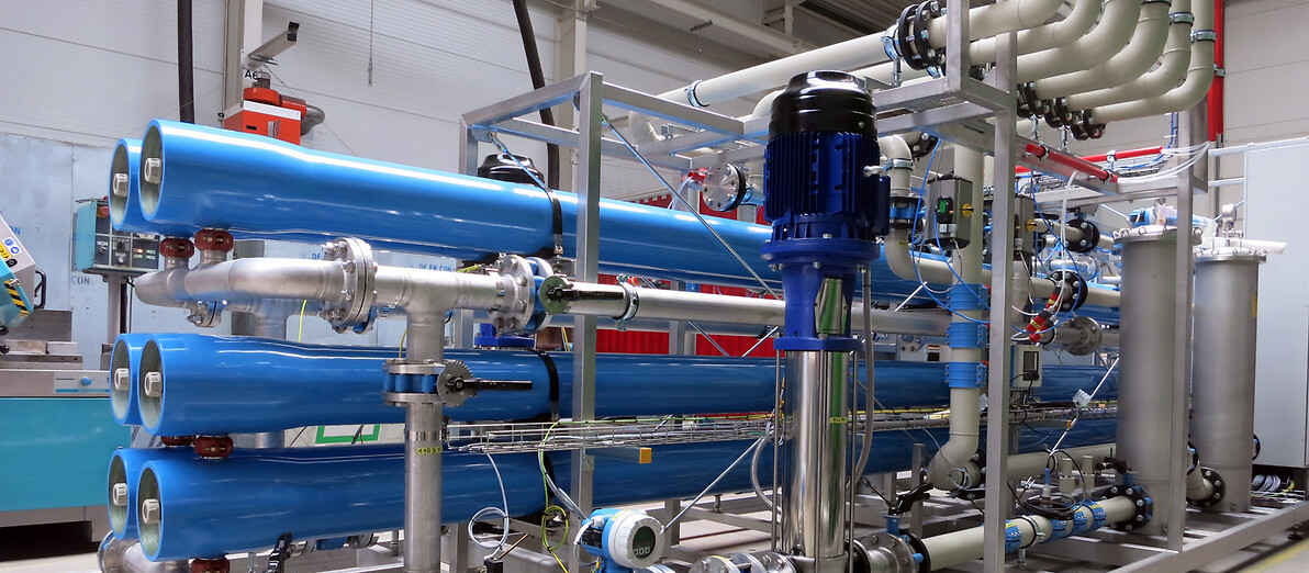 Reverse Osmosis for Cooling Water Supply